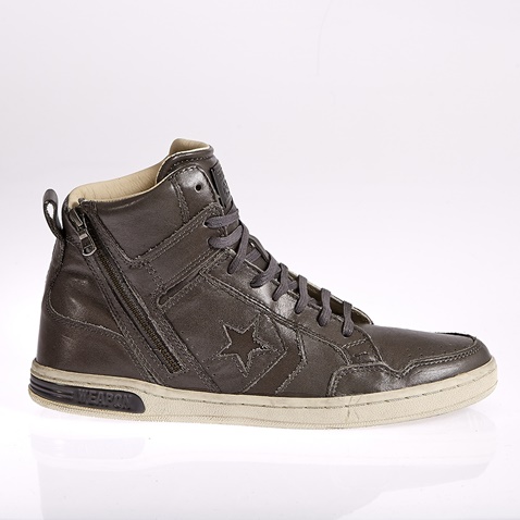 CONVERSE-Unisex μποτάκια John Varvatos καφέ-ανθρακί
