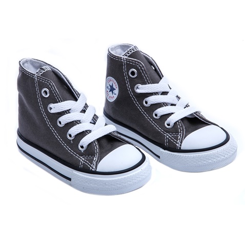 CONVERSE-Βρεφικά μποτάκια Chuck Taylor γκρι