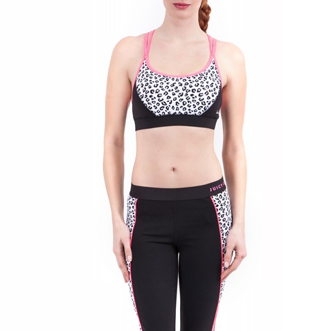 JUICY COUTURE-Γυναικείο μπουστάκι Juicy Couture λευκό-μαύρο