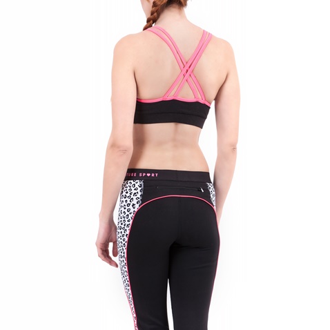 JUICY COUTURE-Γυναικείο μπουστάκι Juicy Couture λευκό-μαύρο