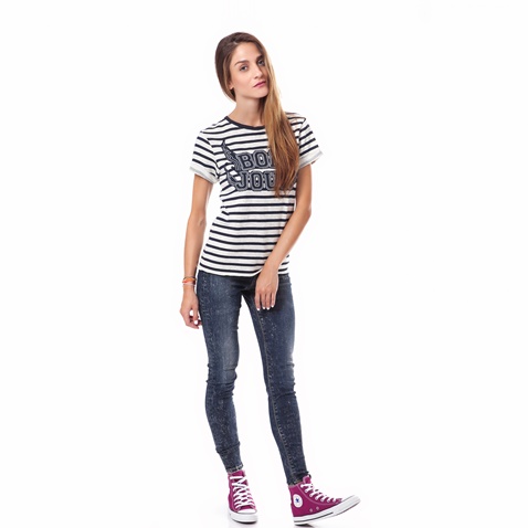 SCOTCH & SODA-Γυναικείο jean παντελόνι SCOTCH & SODA μπλε
