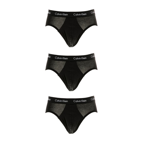 CK UNDERWEAR-Ανδρικό σετ σλιπ Calvin Klein μαύρα