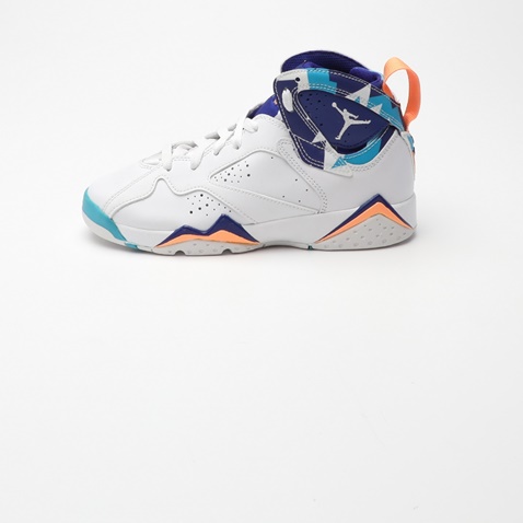 NIKE-Παιδικά παπούτσια basketball NIKE 442960 AIR JORDAN 7 RETRO (GS) λευκά