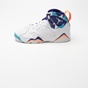 NIKE-Παιδικά παπούτσια basketball NIKE 442960 AIR JORDAN 7 RETRO (GS) λευκά