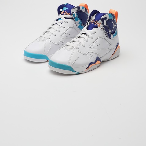 NIKE-Παιδικά παπούτσια basketball NIKE 442960 AIR JORDAN 7 RETRO (GS) λευκά