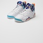 NIKE-Παιδικά παπούτσια basketball NIKE 442960 AIR JORDAN 7 RETRO (GS) λευκά