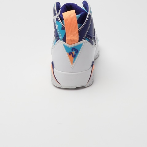 NIKE-Παιδικά παπούτσια basketball NIKE 442960 AIR JORDAN 7 RETRO (GS) λευκά