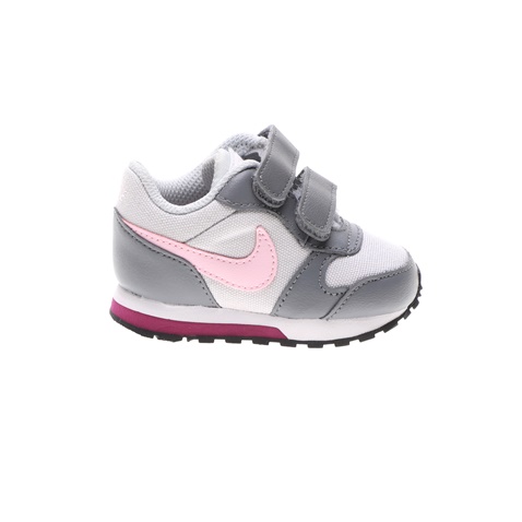 NIKE-Βρεφικά παπούτσια NIKE MD RUNNER 2 (TDV) γκρι-ροζ
