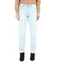 CALVIN KLEIN JEANS-Γυναικείο τζιν παντελόνι CALVIN KLEIN JEANS DENIM PANT Nathalie high rise μπλε