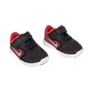 NIKE-Βρεφικά παπούτσια NIKE REVOLUTION 3 μαύρα - κόκκινα
