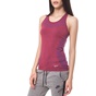 NIKE-Γυναικείο τοπ Nike DRI-FIT KNIT TANK σκούρο ροζ