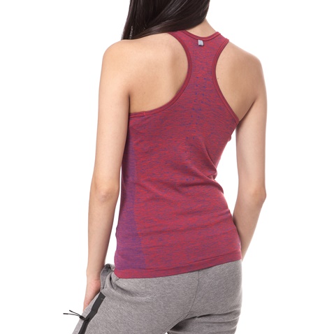 NIKE-Γυναικείο τοπ Nike DRI-FIT KNIT TANK σκούρο ροζ
