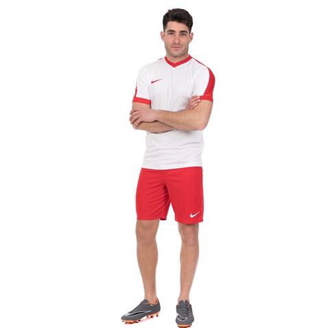 NIKE-Ανδρική κοντομάνικη μπλούζα NIKE STRIKER IV λευκή