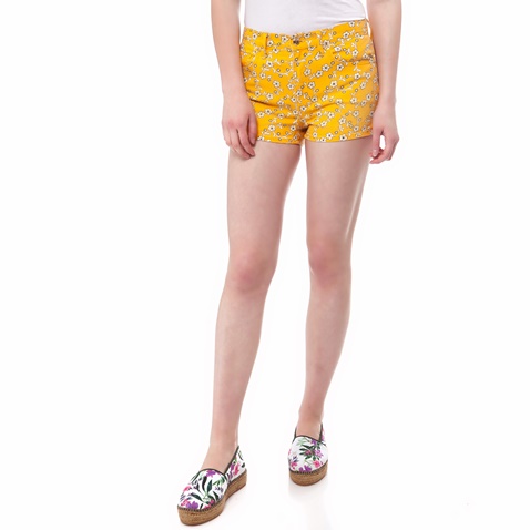 JUICY COUTURE-Γυναικείο σορτς Juicy Couture κίτρινο