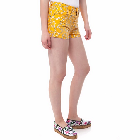 JUICY COUTURE-Γυναικείο σορτς Juicy Couture κίτρινο