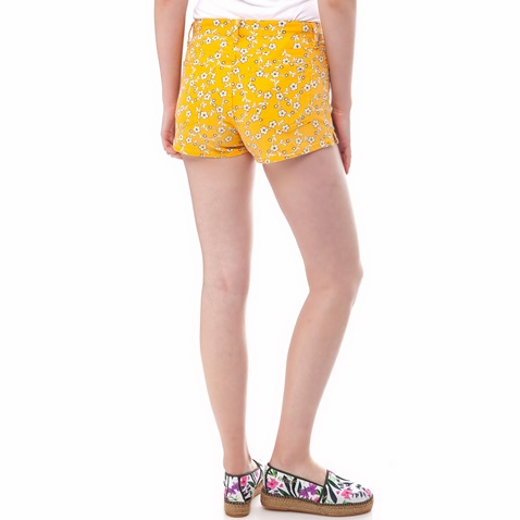 JUICY COUTURE-Γυναικείο σορτς Juicy Couture κίτρινο