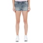 JUICY COUTURE-Γυναικείο σόρτς JUICY COUTURE  DNM  LEOPARD μπλέ 