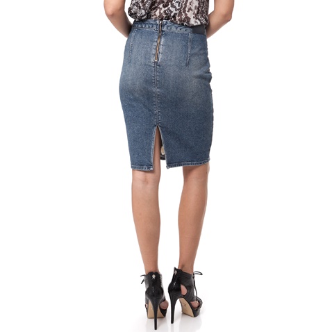 CALVIN KLEIN JEANS-Γυναικεία φούστα Calvin Klein Jeans μπλε