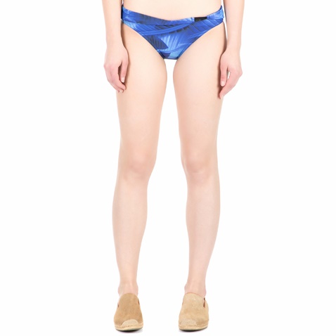 CK UNDERWEAR-Γυναικείο σλιπ μπικίνι CK Underwear BELTED FULL μπλε