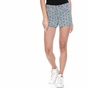 JUICY COUTURE-Γυναικείο σορτς JUICY COUTURE ZENITH GEO PRINTED μπλε