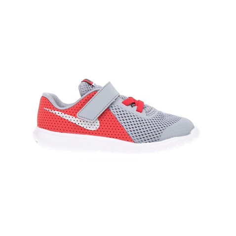 NIKE-Βρεφικά παπούτσια NIKE FLEX EXPERIENCE 5 (TDV) γκρι-κόκκινα