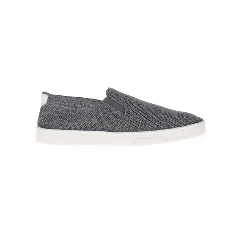 CALVIN KLEIN JEANS-Γυναικεία slip-on παπούτσια CALVIN KLEIN JEANS γκρι 
