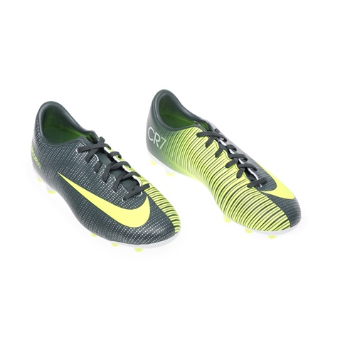 NIKE-Παιδικά παπούτσια NIKE JR MERCURIAL VAPOR XI CR7 AG μαύρα-κίτρινα