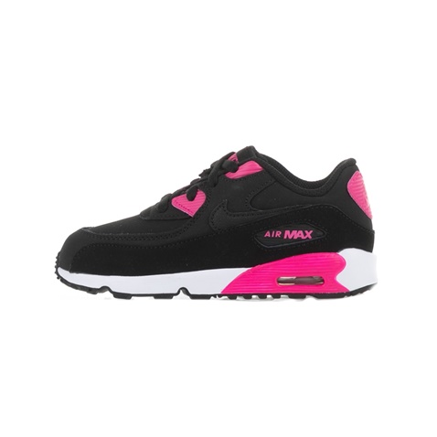 NIKE-Βρεφικά αθλητικά παπούτσια NIKE AIR MAX 90 LTR (TD) μαύρα-ροζ