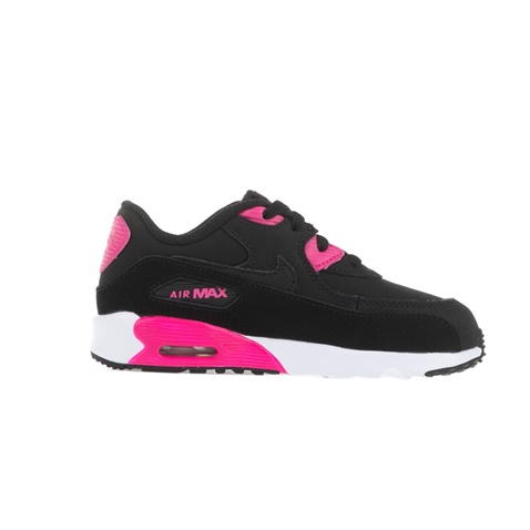 NIKE-Βρεφικά αθλητικά παπούτσια NIKE AIR MAX 90 LTR (TD) μαύρα-ροζ