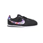 NIKE-Παιδικά παπούτσια NIKE CORTEZ NYLON PRINT (PS) μαύρα