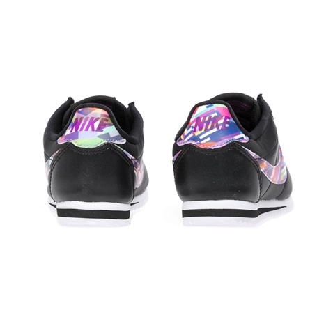 NIKE-Παιδικά παπούτσια NIKE CORTEZ NYLON PRINT (PS) μαύρα