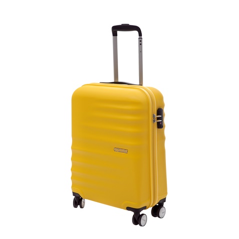 AMERICAN TOURISTER-Βαλίτσα American Tourister WAVEBREAKER SPINNER κίτρινη