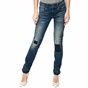 G-STAR RAW-Γυναικείο τζιν παντελόνι G-STAR RAW Midge Cody Mid Skinny μπλε με ξεβάμματα