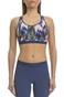 NIKE-Γυναικείο αθλητικό μπουστάκι Nike PRO Fierce GEO PRSM πολύχρωμο