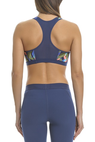 NIKE-Γυναικείο αθλητικό μπουστάκι Nike PRO Fierce GEO PRSM πολύχρωμο