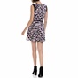 JUICY COUTURE-Γυναικείο φόρεμα JUICY COUTURE μαύρο-ροζ             