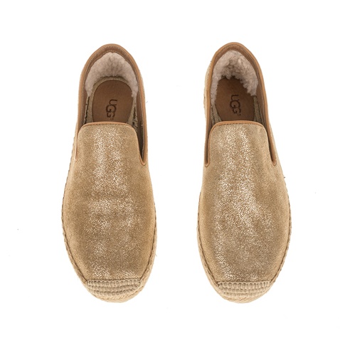 UGG-Γυναικεία slip-on παπούτσια UGG Sandrinne II χρυσά 
