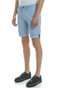 BEN SHERMAN-Ανδρική βερμούδα STRETCH SLIM CHINO μπλε