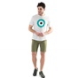 BEN SHERMAN-Ανδρική chino βερμούδα Ben Sherman STRETCH SLIM CHINO SHORT λαδί
