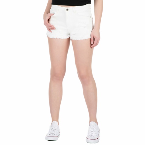 GUESS-Γυναικείο σορτς GUESS 1981 λευκό 