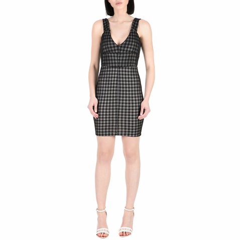 GUESS-Γυναικείο μίνι φόρεμα Guess SARA καρό