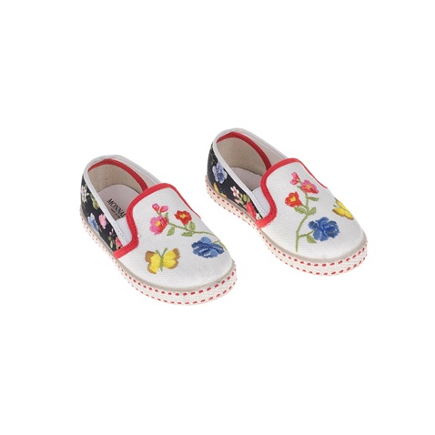 MONNALISA SHOES-Slip-on παπούτσια MONNALISA SHOES BOTANICO φλοράλ 