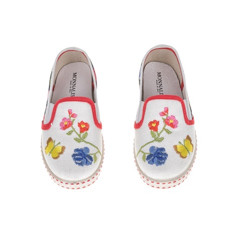 MONNALISA SHOES-Slip-on παπούτσια MONNALISA SHOES BOTANICO φλοράλ 