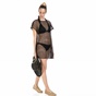 TED BAKER-Γυναικείο καφτάνι TED BAKER CALLEA μαύρο 