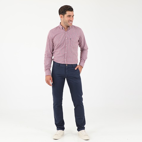 DORS-Ανδρικό παντελόνι chinos vintage DORS μπλε
