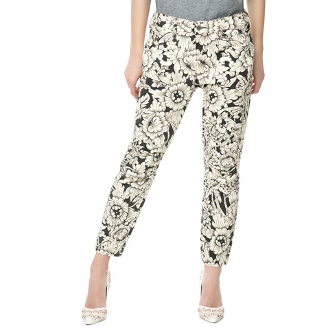 G-STAR RAW-Γυναικείο παντελόνι 5622 3D mid boyfriend COJ φλοράλ