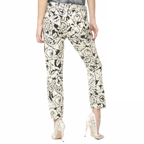 G-STAR RAW-Γυναικείο παντελόνι 5622 3D mid boyfriend COJ φλοράλ