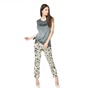 G-STAR RAW-Γυναικείο παντελόνι 5622 3D mid boyfriend COJ φλοράλ