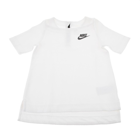 NIKE-Παιδική μπλούζα NIKE SPORTSWEAR TECH FLEECE λευκή