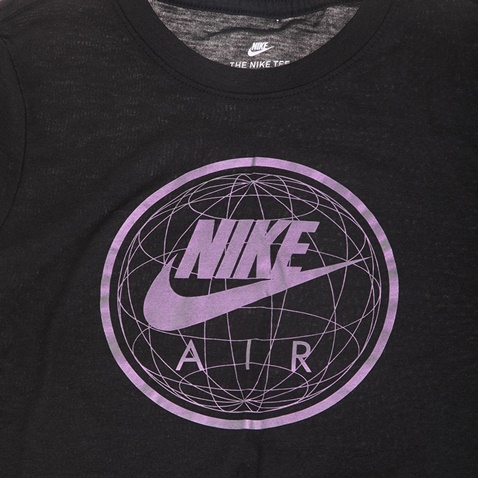 NIKE-Αγορίστικο t-shirt NIKE AIR WORLD μαύρο